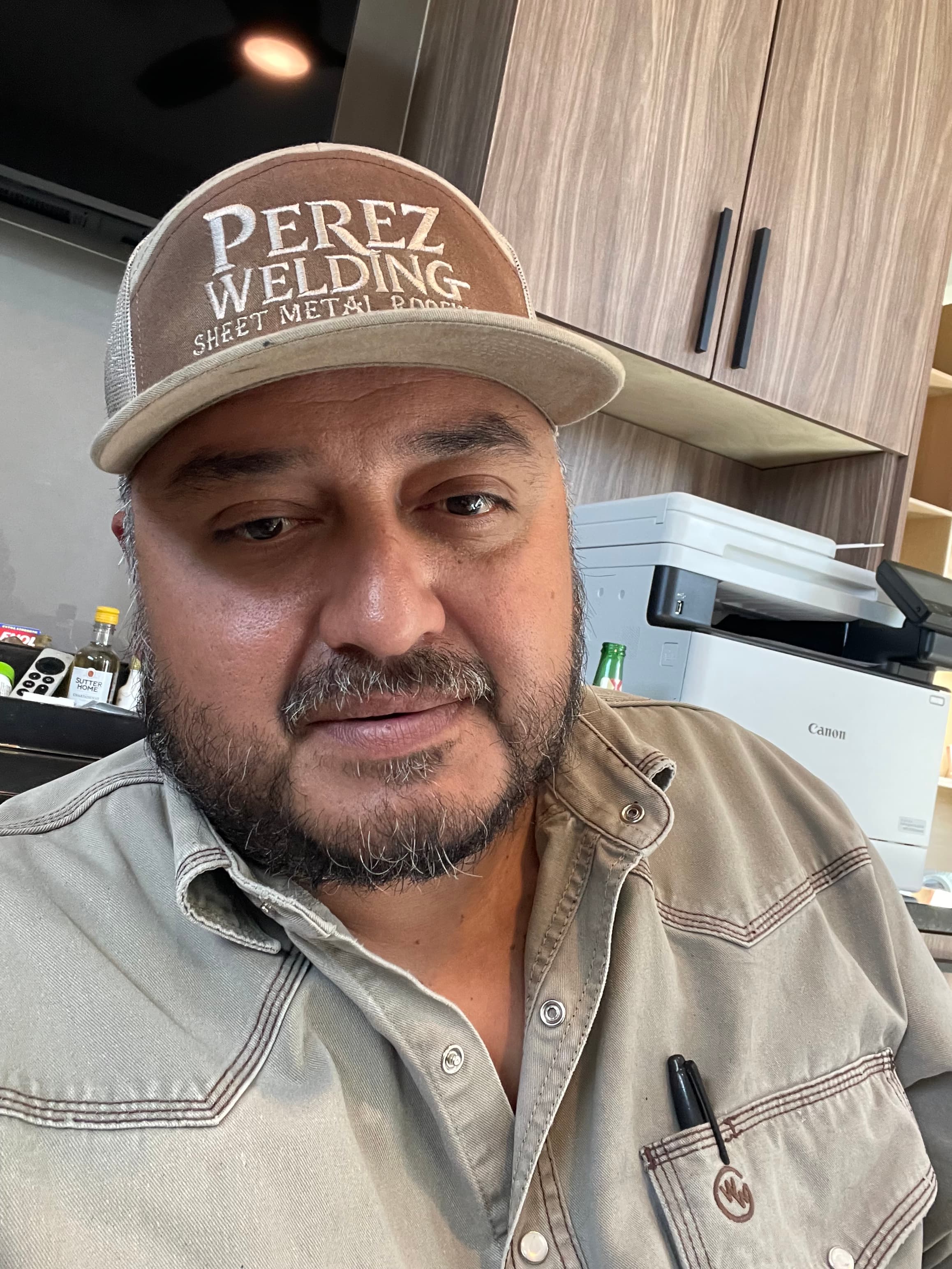Albert Perez, owner of Perez Welding